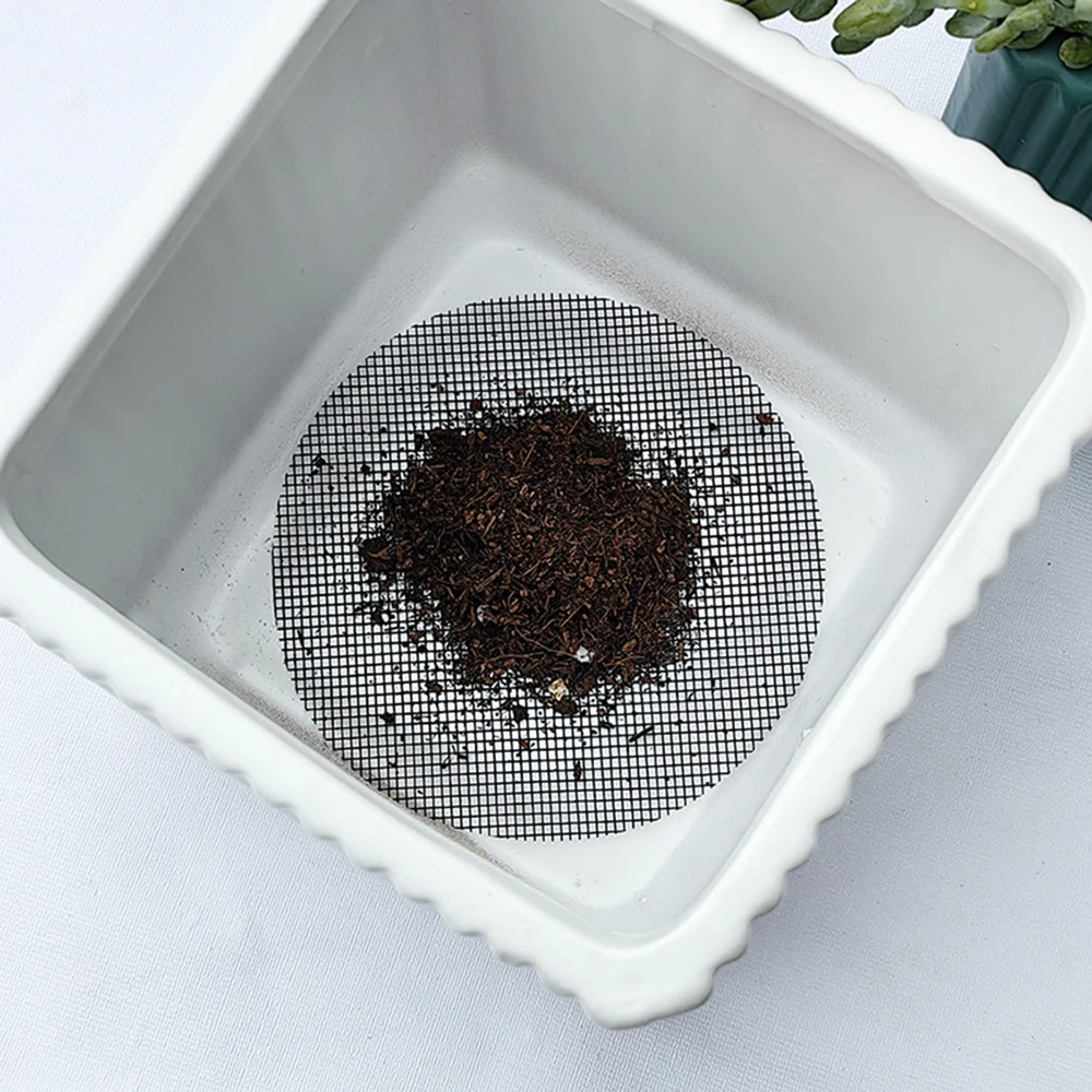 Gardening Tools Basket - 20pcs Flower Pot Gasket Mesh leakproof