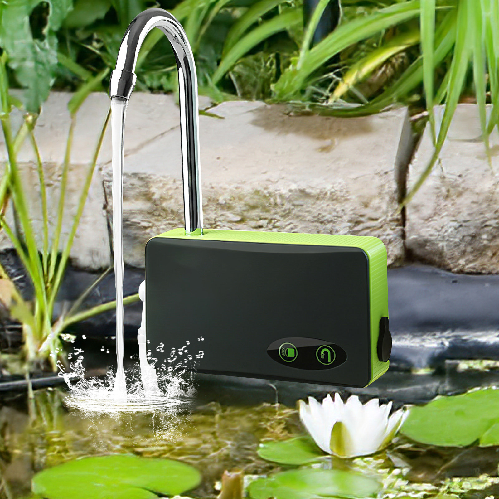 Gardening Tools Water - Portable Three-In-One Oxygen Pump For Fishing