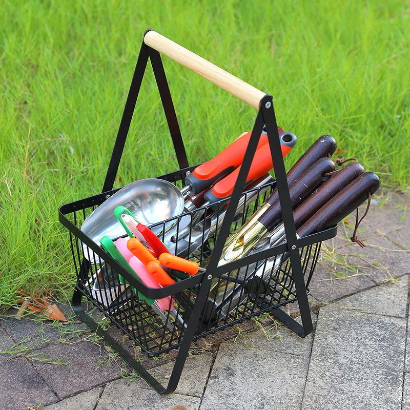 Gardening Tools Basket - Removable Garden Tools Fruit Basket Kitchen