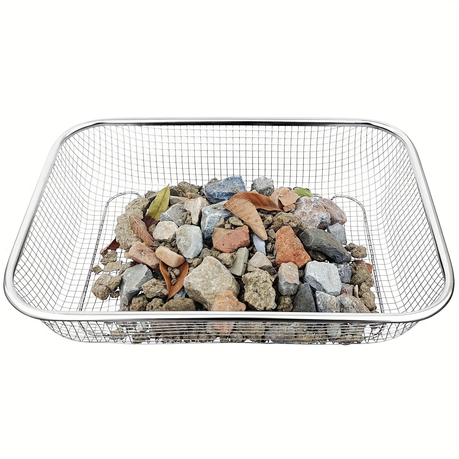 Garden Sieve Soil - Stainless Steel Soil Sieve - Mesh