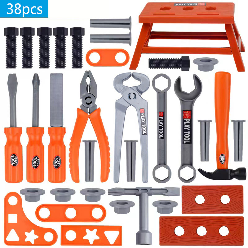38pcs/39PCS/42PCS Toy Tool Box - Gardening Tools For 3 Year Old review and price