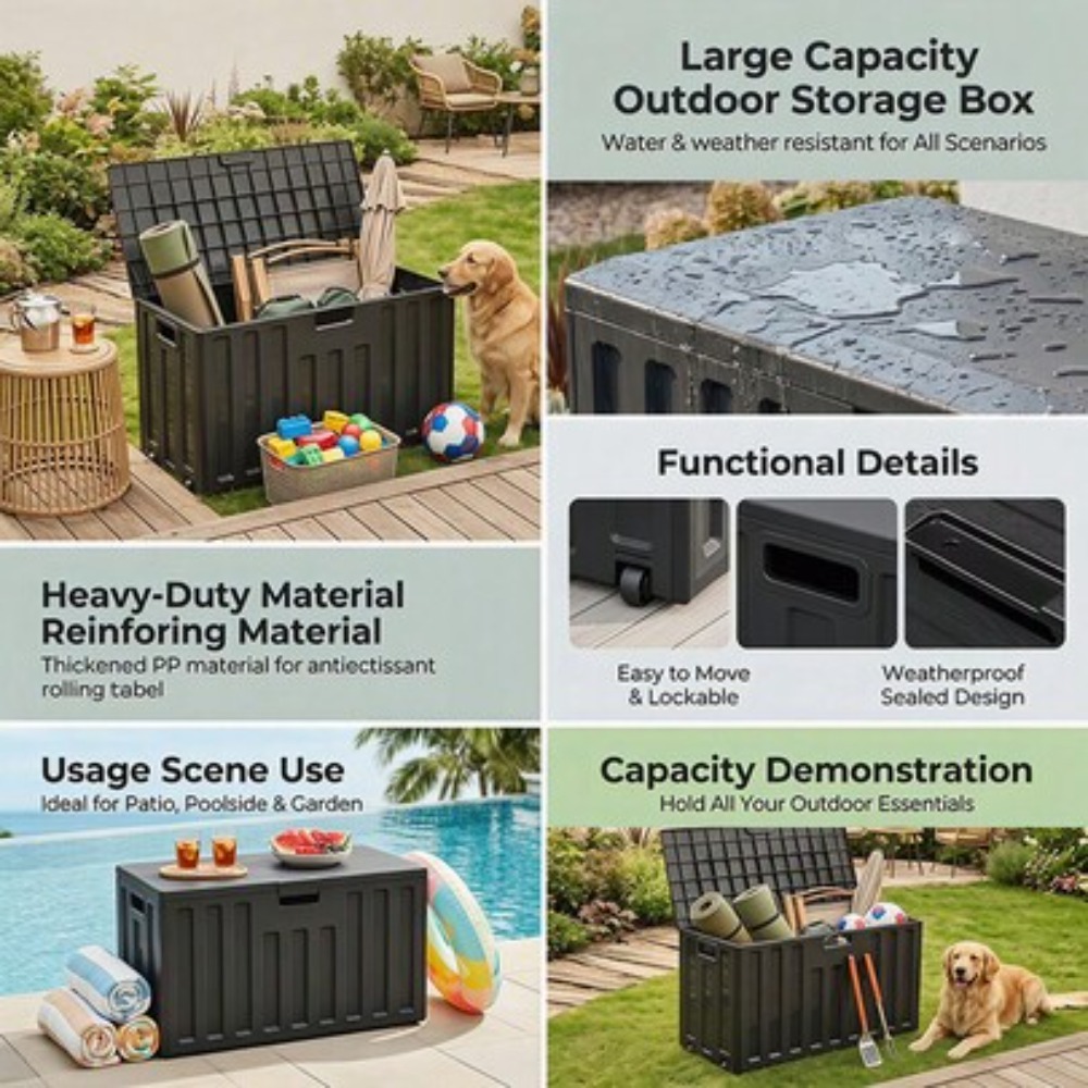 Large Capacity Outdoor Storage - Gardening Tools Equipment review and price