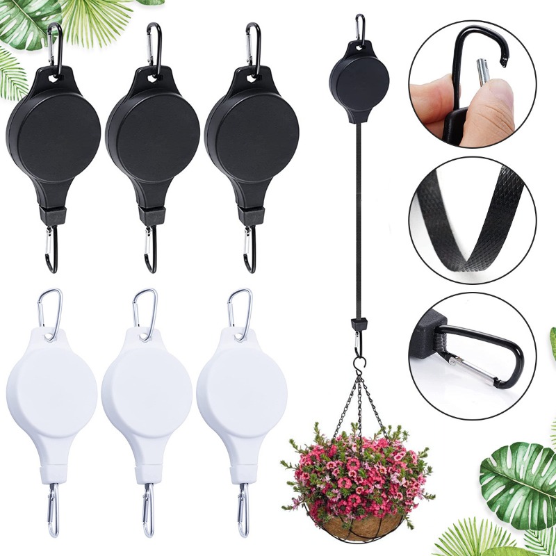 1PC Retractable Hanging Hook A - Gardening Tools Basket review and price