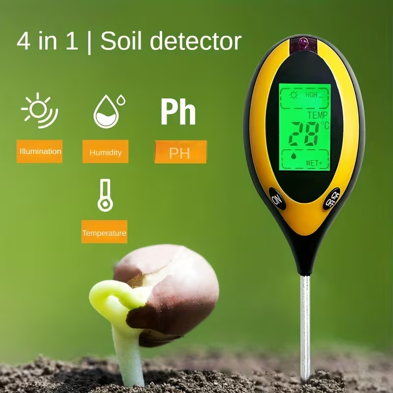 4-in-1 Soil Moisture Meter – M - Soil Ph Meter review and price