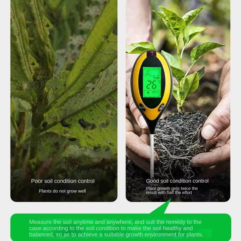 4-in-1 Soil Moisture Meter – M - Soil Ph Meter review and price