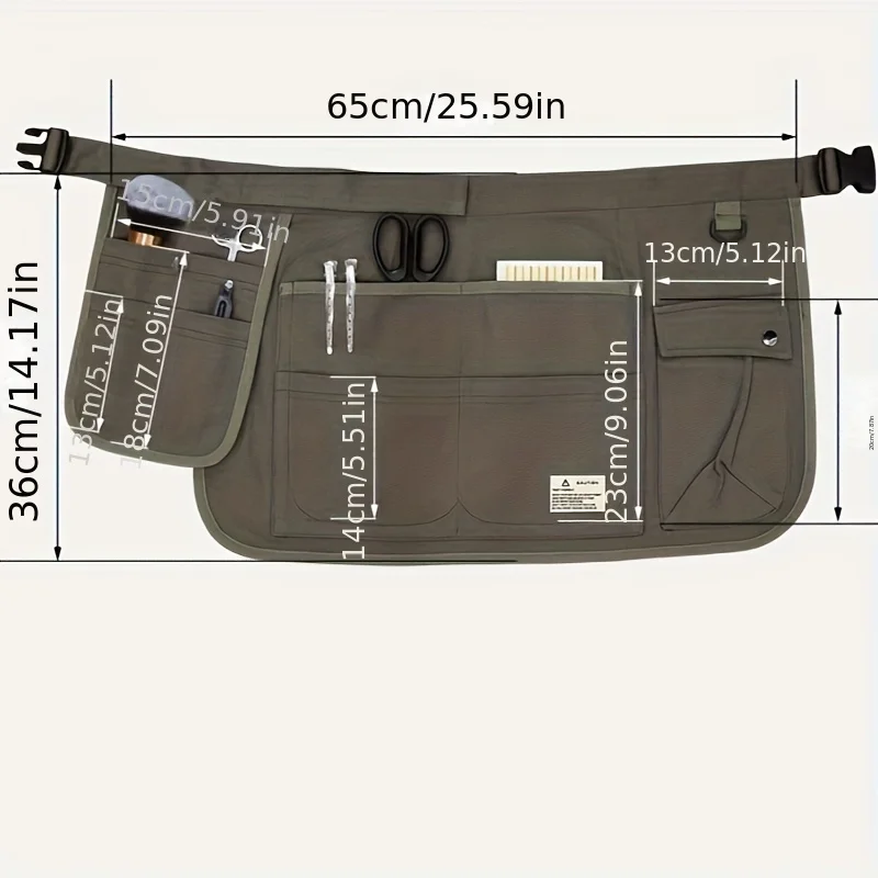 1pc Multi-Pocket Canvas Tool A - Gardening Tools Cartoon review and price