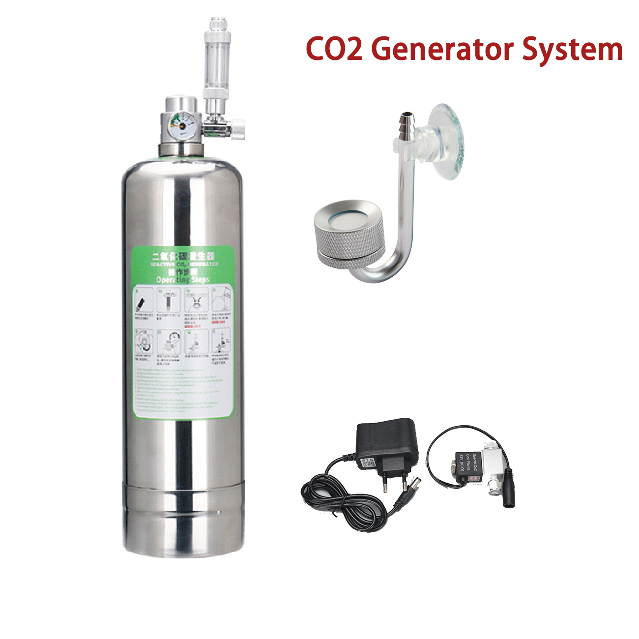 Aquarium CO2 Generator system  - Aquaponics Fish Tank review and price