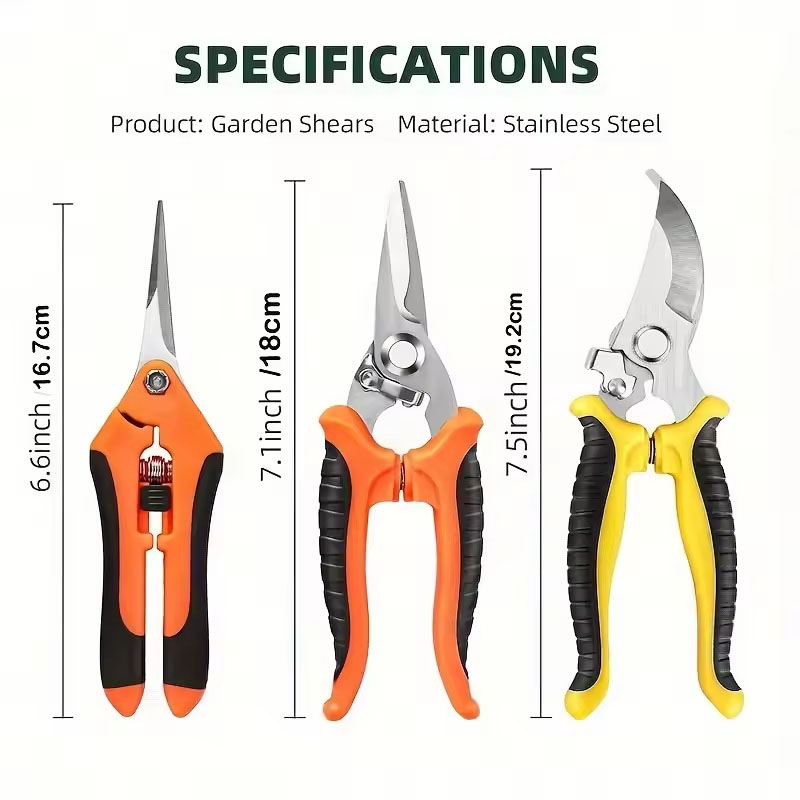 3PCS Gardening Scissors Set Er - Gardening Tools Pink review and price
