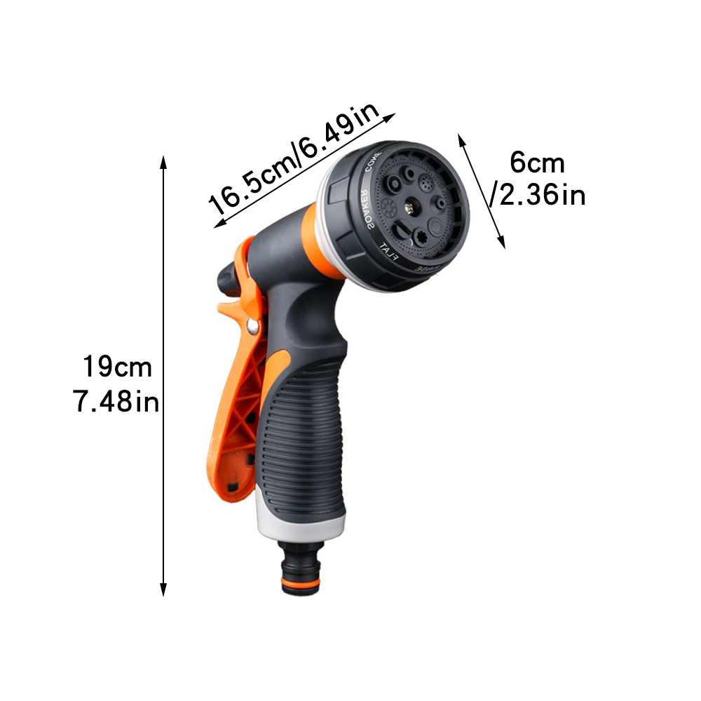 8 Pattern Garden Water Gun Hos - Gardening Tools Youtube review and price