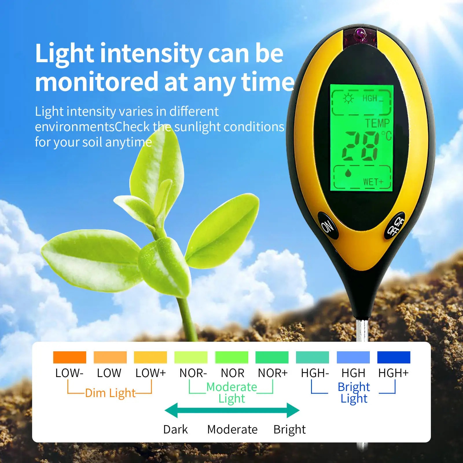 Portable Soil PH and Humidity  - Soil Ph Meter review and price