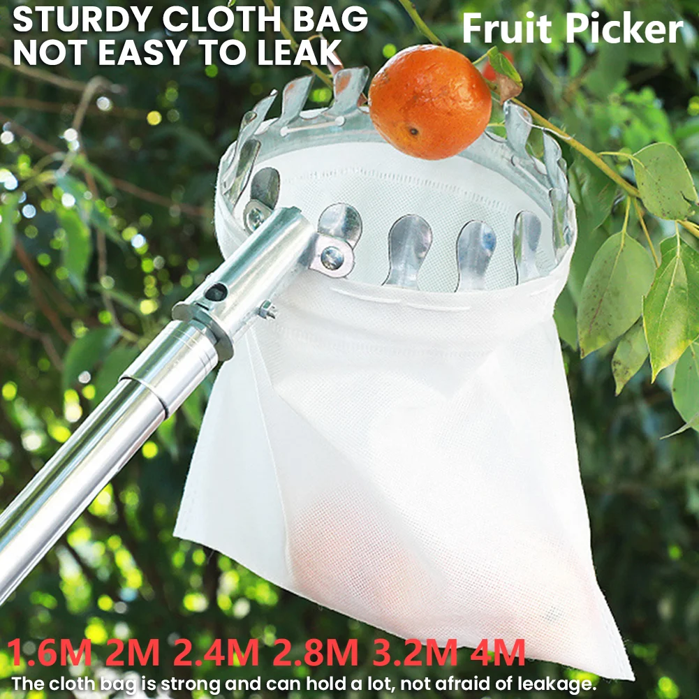 1.6-4M Fruit Picker Tool Metal - Gardening Tools Basket review and price