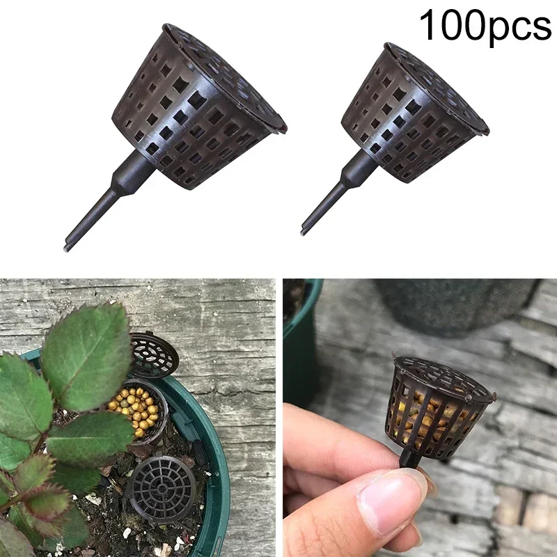 100 Pc Plastic Garden Bonsai F - Gardening Tools Basket review and price