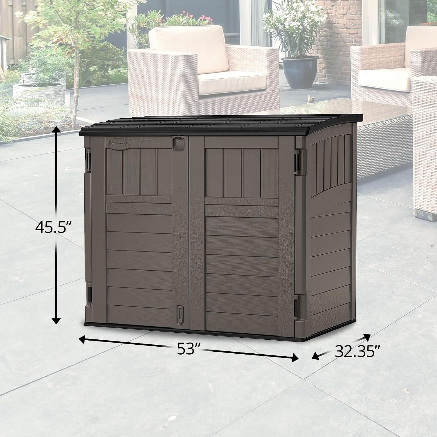 Outdoor Storage Shed For Backy - Gardening Tools Equipment review and price