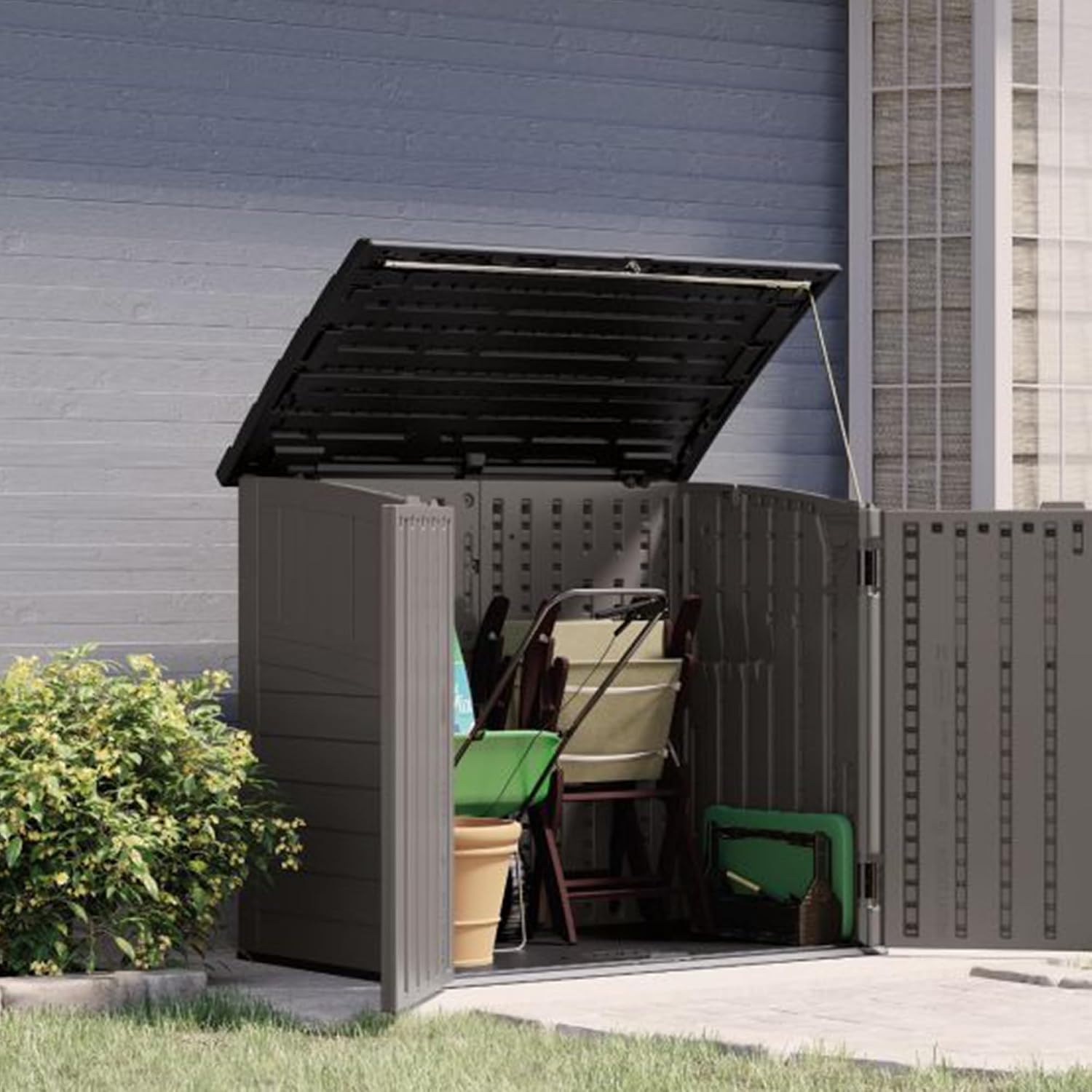 Outdoor Storage Shed For Backy - Gardening Tools Equipment review and price
