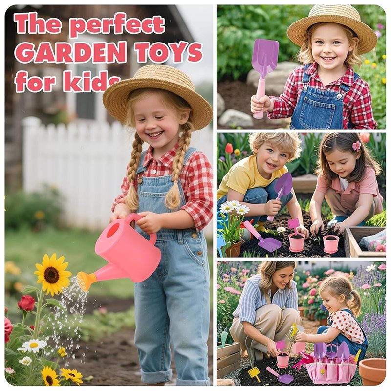 Superior-Kids Pink Gardening T - Gardening Tools Pink review and price