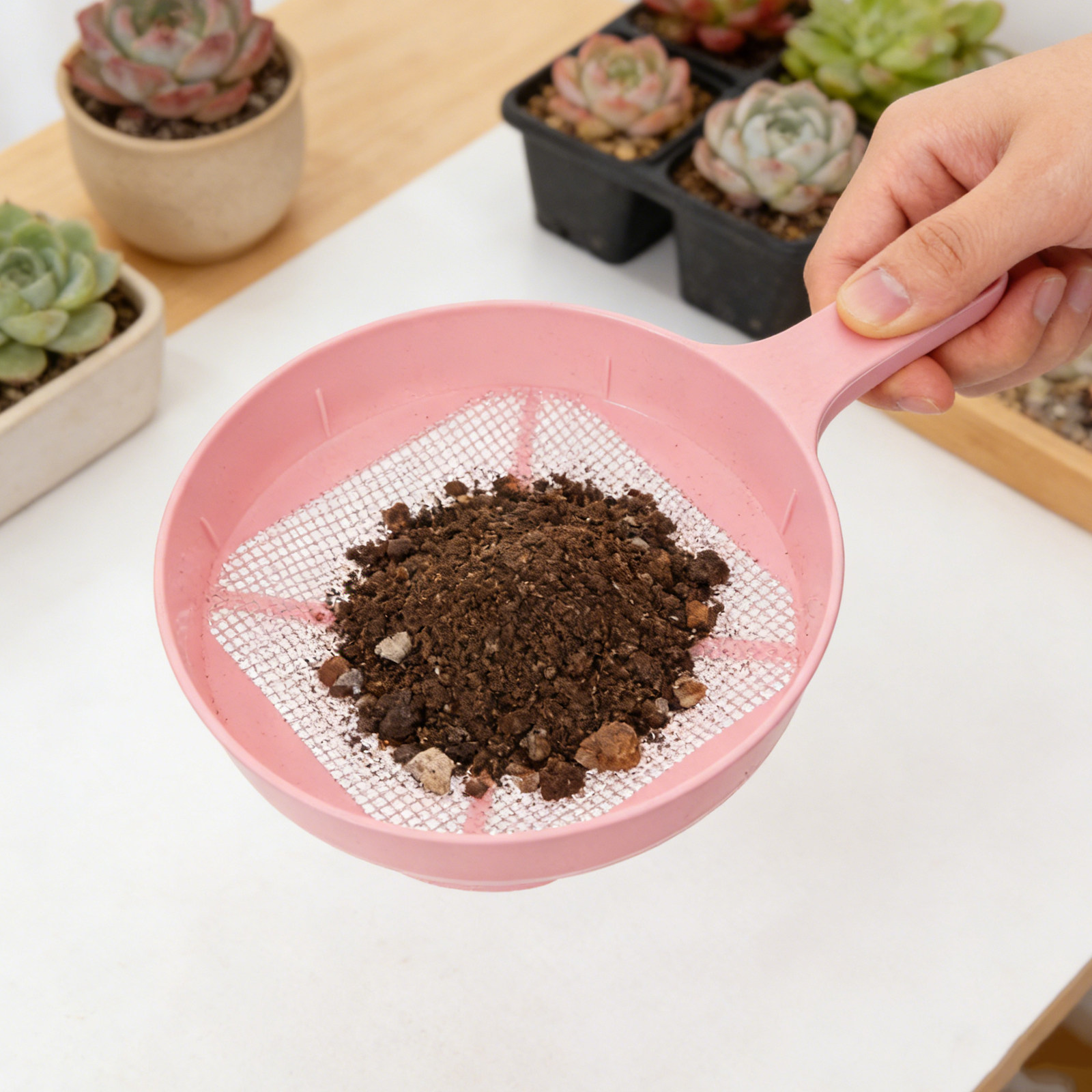 Garden Sieve Mesh with Extende - Garden Sieve Soil review and price