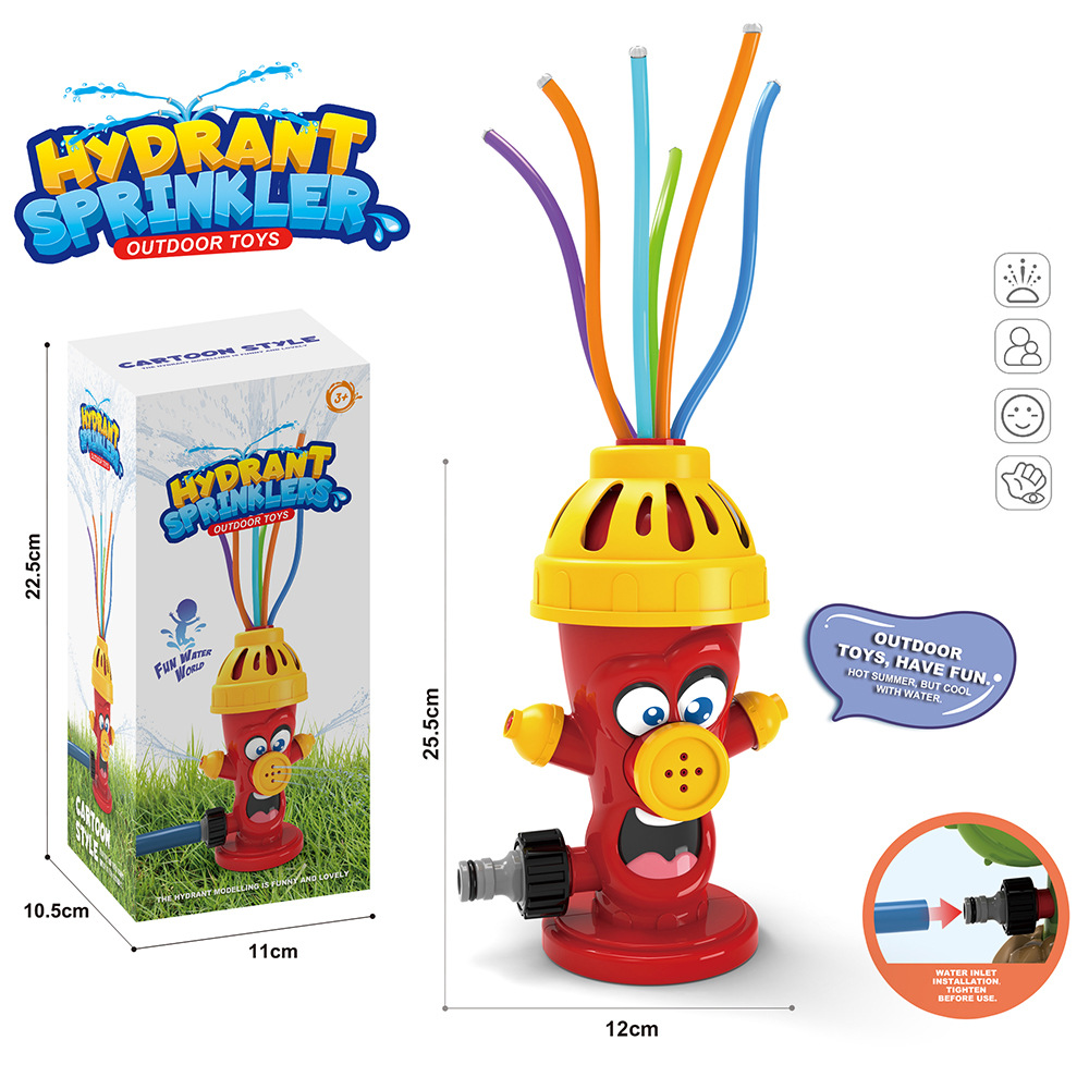 Hydrant Sprinkle Water Spray T - Gardening Tools Cartoon review and price