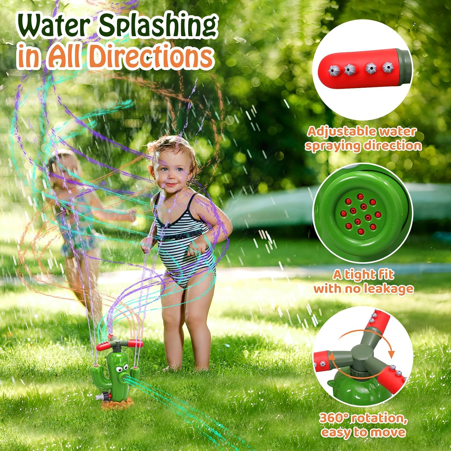 Cactus Sprinkler Water Spray T - Gardening Tools For 3 Year Old review and price