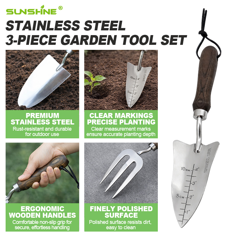 Custom Gardening Tools 3 Piece - Gardening Tools Rake review and price