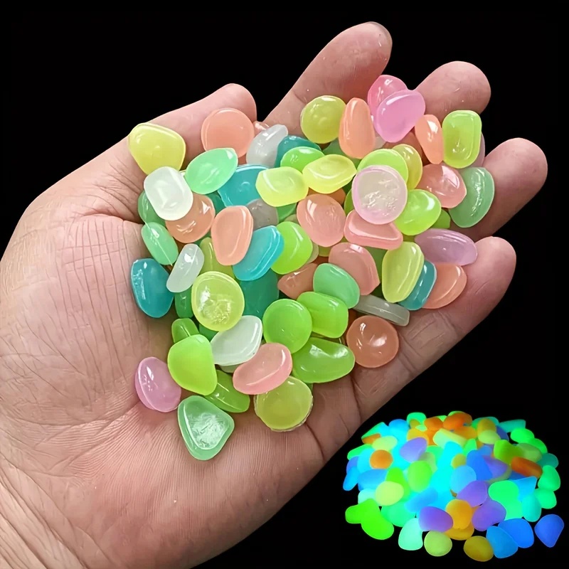 50-200pcs Glow in The Dark Peb - Aquaponics Fish Tank review and price