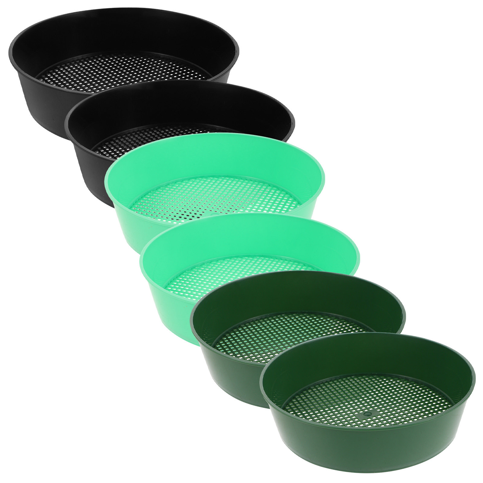 6Pcs Garden Soil Sieve Plastic - Garden Sieve Soil review and price
