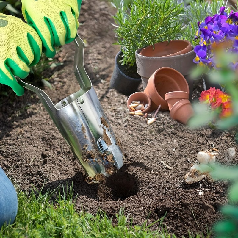 1-5PCS Handle Seedling Transpl - Gardening Tools Equipment review and price