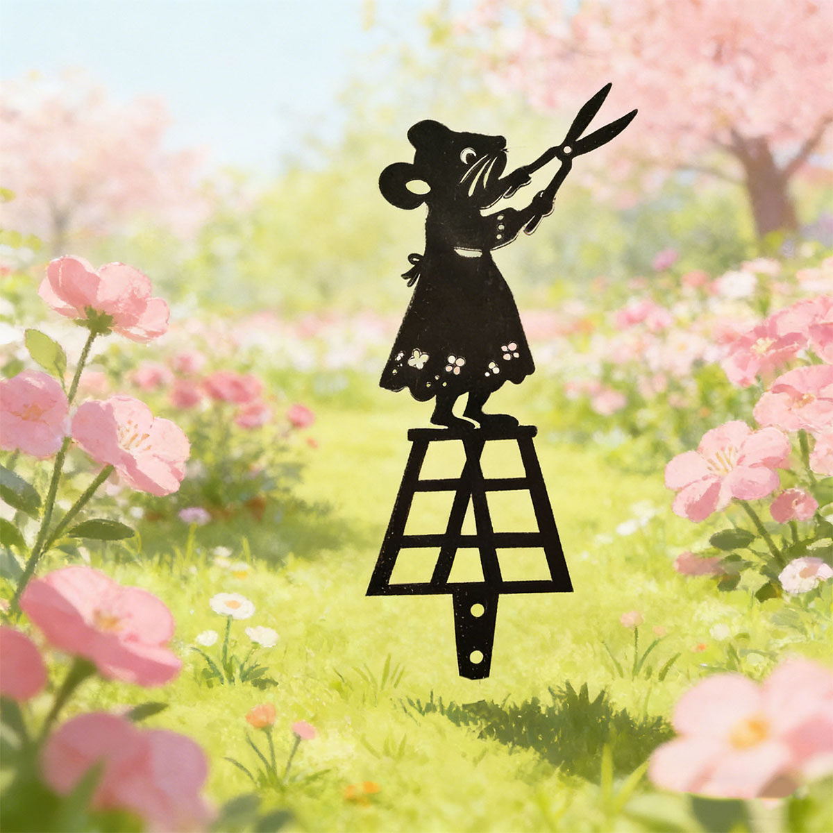 Black Silhouette Line Metal Ga - Gardening Tools Wholesale review and price