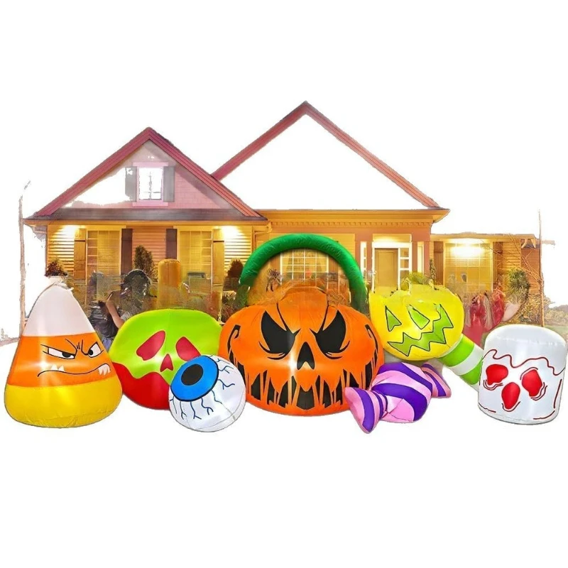 Halloween inflatable pumpkin c - Gardening Tools Cartoon review and price
