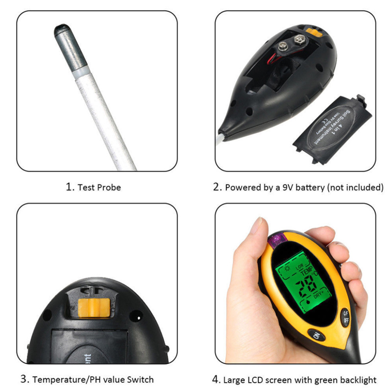 NEW 2026 LCD Soil PH Meter Tes - Soil Ph Meter review and price