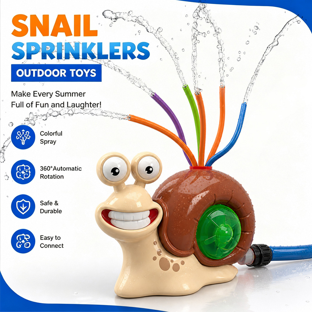 Water Spray Outdoor Toy Snail  - Gardening Tools Cartoon review and price